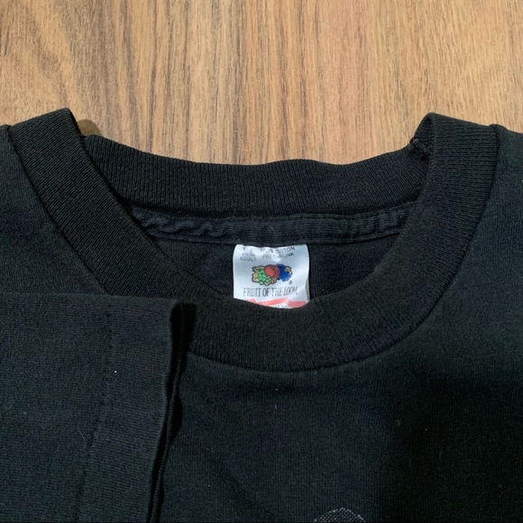 Vintage 1994 Pearl Jam W.M.A. Police Vitalogy Concert T-Shirt Single Stitch Tee - Picture 2 of 7